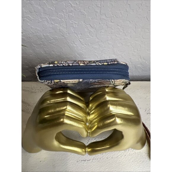 Sakroots Large Smartphone Wristlet Shadow Flower Power Wallet - Picture 9 of 15